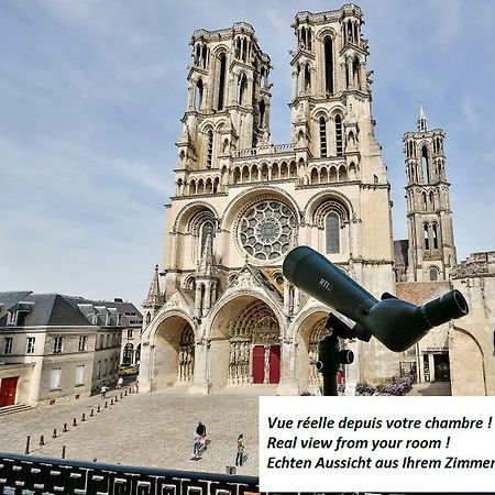 Logis Du Parvis ***Face Cathedrale/In Front Of The Cathedral*** Bed and Breakfast Laon Eksteriør billede